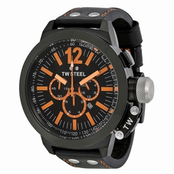 TW Steel CEO Canteen 50 MM Black Dial Chronograph Men's Watch CE1030
