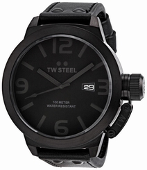 TW STEEL TW822 Canteen 50 MM Cool Black Quartz Men's Watch