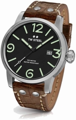 TW Steel Quartz Watch - Maverick Collection Leather Strap - MS11 (Men's)
