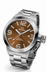 TW Steel Stainless Steel Canteen Bracelet 45mm Mens Watch. Classic Elegance CB21
