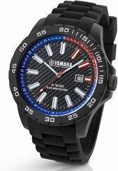 TW Steel Yamaha Factory Racing 45mm Black Strap Watch Y4