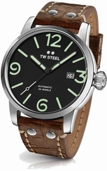 TW Steel Automatic 24 Jewels Watch - Maverick Collection Leather - MS15 (Men's)