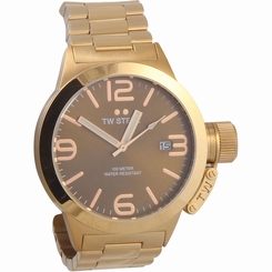 TW Steel Men's CB191 Analog Display Quartz Rose Gold Watch