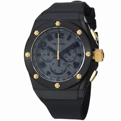 TW Steel Men's TW684 Lotus Renault GP Black Dial Chronograph Watch