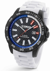 TW Steel Yamaha Factory Racing 45mm White Strap Watch Y6