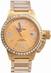 TW Steel Canteen Quartz Gold Dial Womens Watch #TW305