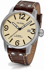 TW Steel Quartz Watch - Maverick Collection Leather Strap - MS21 (Men's)