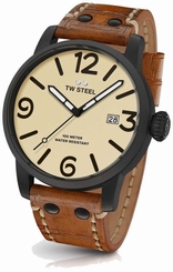 TW Steel Quartz Watch - Maverick Collection Leather Strap - MS42 (Men's)