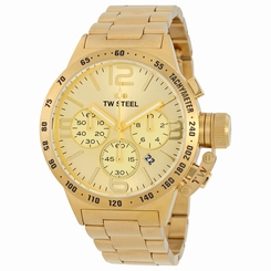 TW STEEL Canteen 45mm Gold Chronograph Gents Watch CB103 - RRP ��439 - BRAND NEW