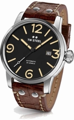 TW Steel Automatic 24 Jewels Watch - Maverick Collection Leather - MS6 (Men's)