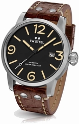 TW Steel Quartz Watch - Maverick Collection Vintaged Leather Strap - MS1 (Men's)