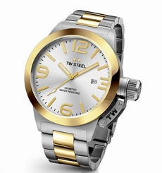 TW Steel Canteen Bracelet 50mm Mens Watch CB32