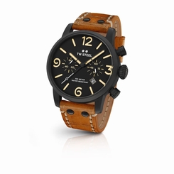 TW Steel Men`s Watch MS34 Chronograph Movement Maverick Collection 48mm