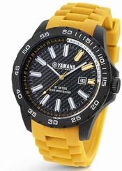 TW Steel Yamaha Factory Racing 40mm Yellow Strap Watch Y11