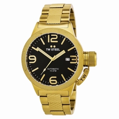 TW STEEL Canteen Automatic 45mm Gold Gents Watch CB95 - RRP ��539 - BRAND NEW