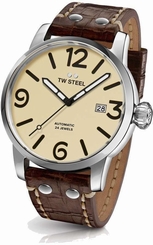TW Steel Automatic 24 Jewels Watch - Maverick Collection Leather - MS25 (Men's)
