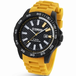 TW Steel Yamaha Factory Racing 45mm Yellow Strap Watch Y12