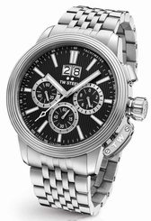 TW Steel Watch - Adesso - CE7019 (Men's) Chronograph Stainless Steel Black 45mm