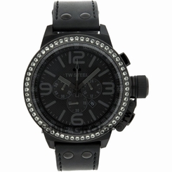 TW Steel TW-TW913 with Black Leather Band and Black Case Wit 4046261702921