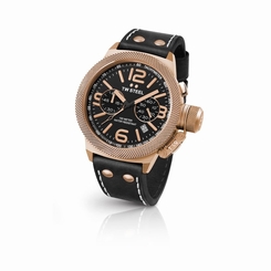 TW Steel Men`s Watch CS73 Chronograph Movement Rose Gold 45mm