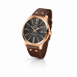 AUTHORIZED DEALER TW STEEL TWA1312 Slim Line Automatic Leather Strap 45mm Watch