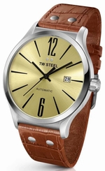 TW Steel Automatic Watch - Slim Line Collection Leather Strap - TWA1311