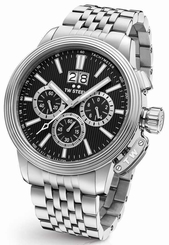 TW Steel Watch - Adesso - CE7020 (Men's) Chronograph Stainless Steel Black 48mm