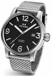 TW Steel Watch - Maverick Collection - MB16 (Men's) Automatic Mesh, Black 48mm