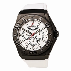 TW Steel CE5003 Gent's White Strap White Dial Automatic Watch