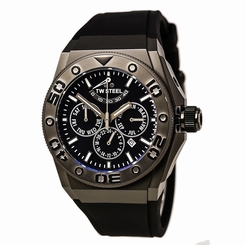 TW Steel CE5000 Gent's CEO Diver Black Dial Rubber Strap Watch