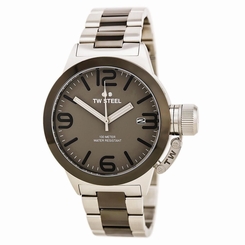 TW Steel CB201 Gent's Grey Dial Steel & Titanium Bracelet Watch