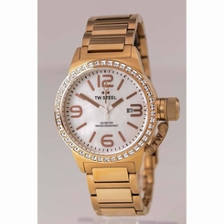 TW Steel TW306 Lady's Swarovski Crystal MOP Dial Quartz Watch