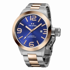 TW Steel CB141 Canteen Two Tone Steel Bracelet Watch