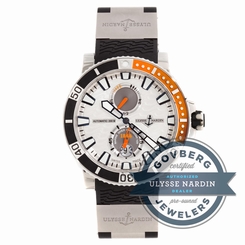 Ulysse Nardin Maxi Marine Diver 263-90-3/91 Auto 45mm Steel Titanium Mens Watch