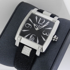 Ulysse Nardin Caprice 133-91 Stainless Steel Stingray Diamond Ret: $11,000