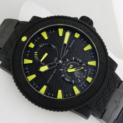 Ulysse Nardin 263-92-3C/924 Maxi Marine Diver Black Sea UNWORN Watch Ret: $9,900