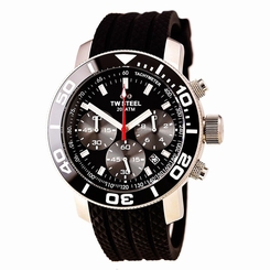 TW Steel TW700 Gent's Black Dial Black Strap Chrono Dive Watch