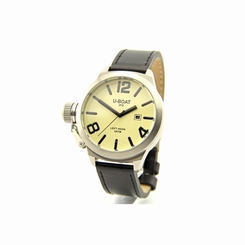 U-Boat Left Hook IFO 7247 Stainless Steel Silver Men Watch 1649