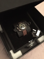 U-Boat Watch Chimera 7177 GMT CARBONIO Carbon 48 mm Uboat, Box, Doc, Certs Etc