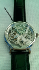 ULYSSE NARDIN PLATINUM MAXI SKELETON MARINE WATCH SIZE 44.5mm REFERENCE 309-30