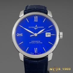 ULYSSE NARDIN SAN MARCO 40 MM S.STEEL AUTOMATIC BOX& PAPERS