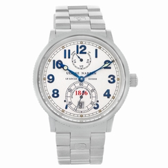 Ulysse Nardin Marine Chronometer 1846 38mm Steel Mens Watch 263-22