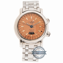 Ulysse Nardin San Marco Alarm 603-77-7/95 Automatic 38.5mm Steel Bracelet Watch