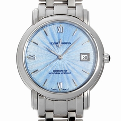 Pre-Owned ULYSSE NARDIN San Marco 133-77-9/E1 Men's Sky Blue Automatic Watch, MD