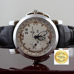 Ulysse Nardin +/- GMT Perpetual 42MM- 329-80 - MSRP $57,000