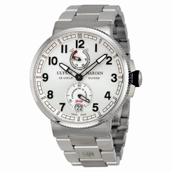 Ulysse Nardin Marine Silver Dial Stainless Steel Automatic Mens Watch