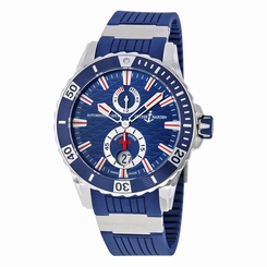 Ulysse Nardin Maxi Marine Diver Blue Dial Automatic Mens Watch 263-10-3-93