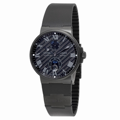 Ulysse Nardin Maxi Marine Chronometer Automatic Mens Watch 263-66LE-3C-42-BLK