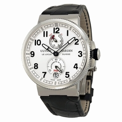 Ulysse Nardin Marine Chronometer Black Alligator Leather Mens Watch 1183-126-61 845960059749