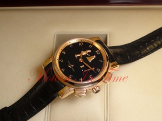 Ulysse Nardin Hourstriker Chime 42mm 18k Rose Gold Black Dial 756-88/E2 Complete
